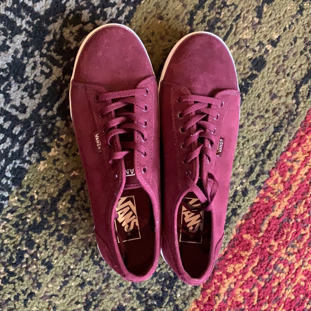 Maroon classic vans